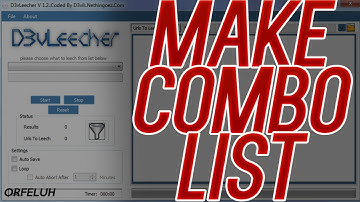 How To Make Combo List(D3vleecher)-Tutorial- ORFELUH 44