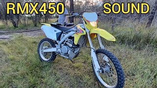 RMX450Z sound and rev (my new bike)