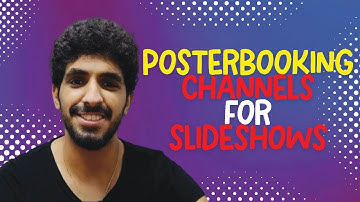 Using posterbooking’s new Channels feature to display 2 picture slideshows at the same time