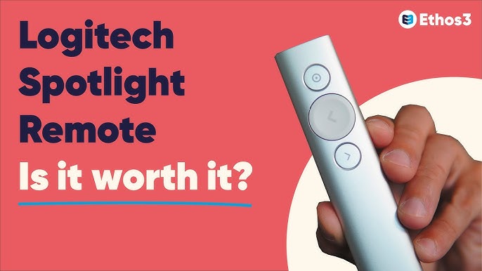 Fortære Politistation Udfyld Logitech Spotlight Presentation Remote: Improve Your Presentation Game -  YouTube