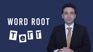 Root Word TERR: terrarium, Mediterranean, terrier｜英语词汇：用词根建立词汇（Set 1）