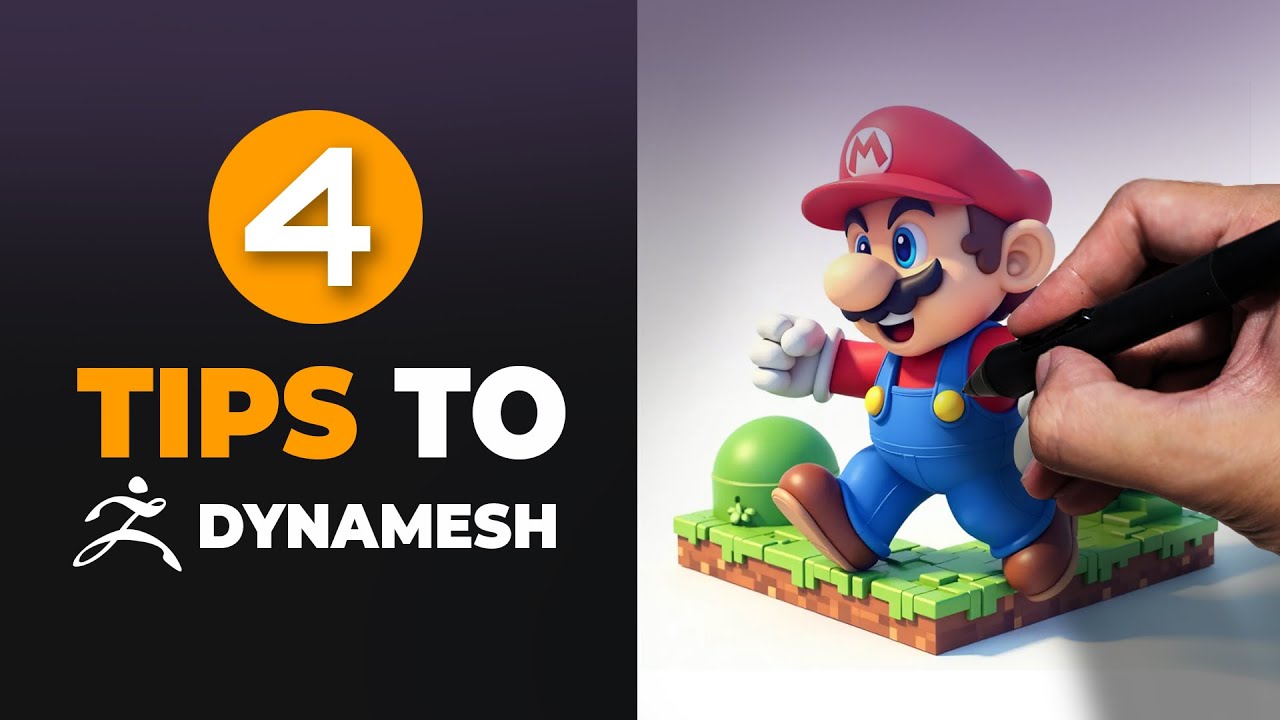 Dynamash Boost Your Zbrush Dynamesh Skills with 4 Simple Tips - YouTube