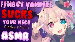 Asmr Femboy Vampire Needs To Suck Ear Cleaning Binaural Ear Noms Whispering Ear Nibbling