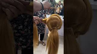 Easy & simple hairstyle bun by Arshhairstylist