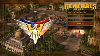 C\&C Generals - USA Campaign - Brutal Difficulty