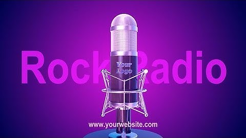 Create a Podcast or Radio Show Intro Video with your Logo - MakeWebVideo.com