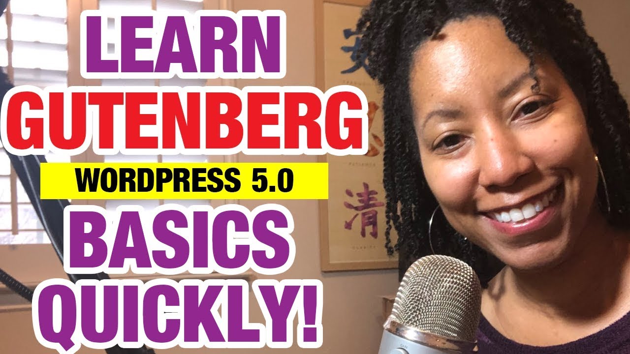 WordPress 5.0 Gutenberg Tutorial (How to Use The Basics) - YouTube