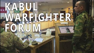 Kabul Warfighter Forum
#ICYMI Senior enlisted leaders from the Afghan National Defence and Security Forces came together with their U.S. counterparts for a warfighter forum at Resolute Support Headquarters in Kabul.
We’re continuing to enhance their leadership at the highest level across their security forces,” says Command Sergeant Major David M. Clark. #ForAFG #AFGStrong Kabul Warfighter Forum