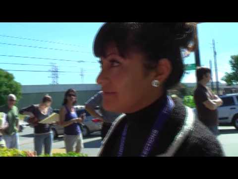 Travis Election Official Harasses Robert Morrow Austin, Texas 11/2/12