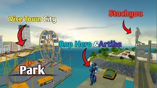 Rop Hero Vice Town Date With Artika #ropehero #ropeherovicetown #ropeherovicetowngameplay #gaming