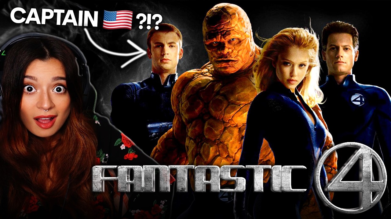 Chris Evans is a Marvel W|-|0R3 lmao (first time watching Fantastic Four)