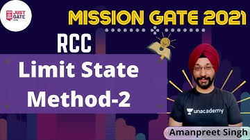 Limit State Mode-2 | Singly Reinforced Section | RCC | MISSION GATE 2021| Amanpreet Singh