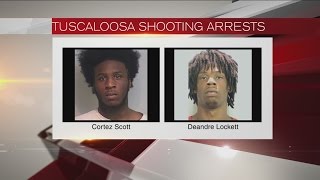 Tuscaloosa Shooting Arrests