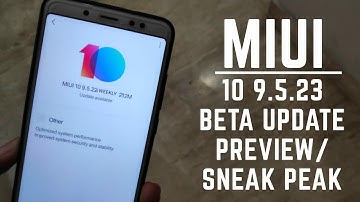 Miui 10 9.5.23 Global beta update preview / sneak peak / Dnd sound changes / hindi