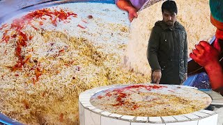 KABULI PULAO RFCIPE IN KAMAWAL RESTAURANT | Shinwari Pulao | Afghani Pulao | Street food