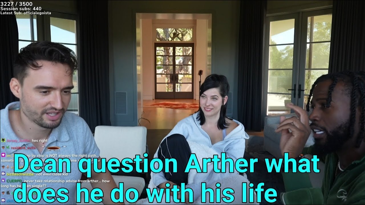 Дин спрашивает Артера, чем он занимается в жизни, помимо того, что находится в этом доме или в др...