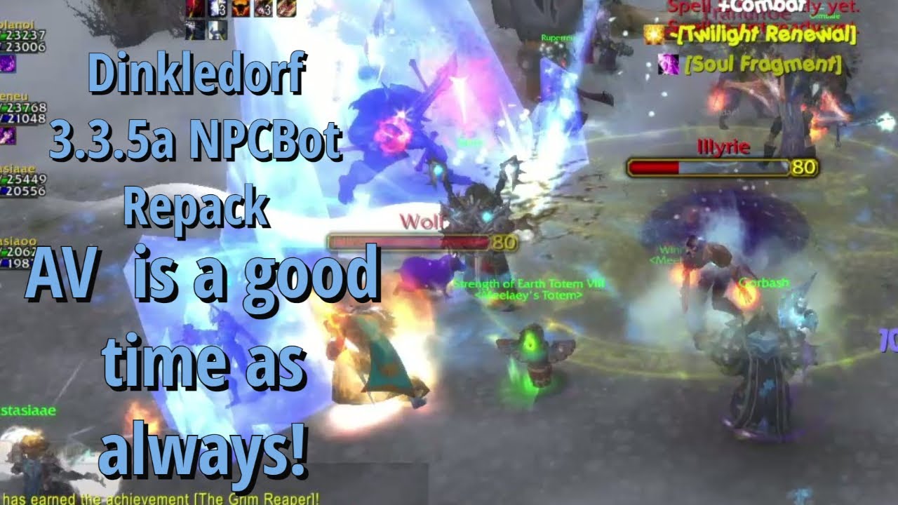 Azerothcore 3.3.5a Repack | PVP PT 2: AV! - YouTube