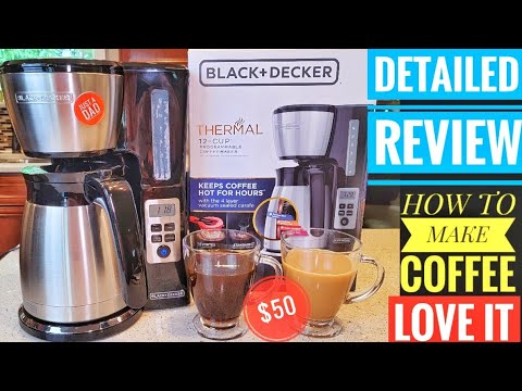 Black+Decker 12-Cup Programmable Review