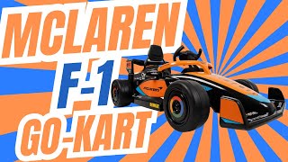 Mclaren F1 Race Car Father & Son Adventures Kids Ride-On Toy