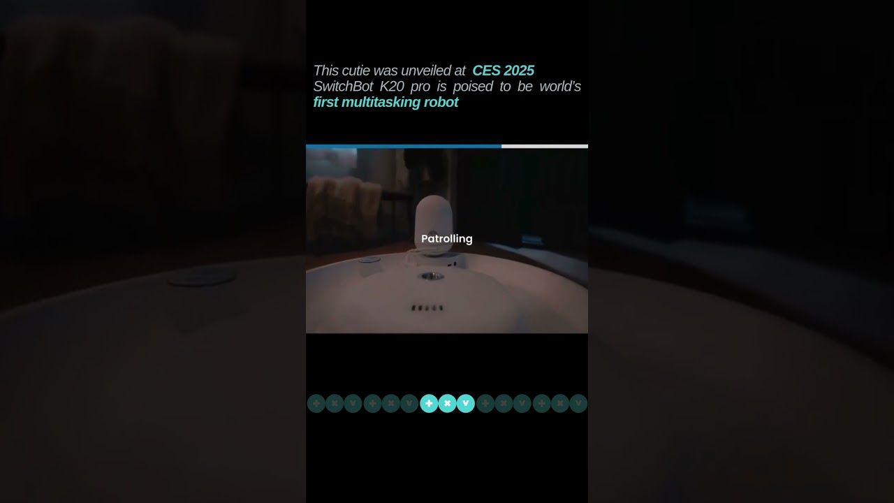 SwitchBot’s K20 Plus Pro: World's first multitasking robot