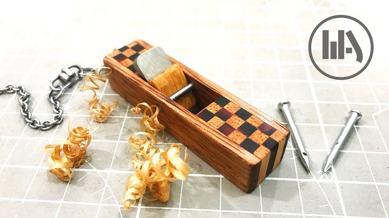 Very small wooden hand plane YouTube