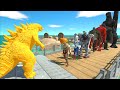 Gold Godzilla 2014 Barracks Death Run - ARBS