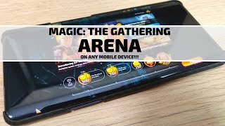 Play Magic: The Gathering Arena on Almost Any Mobile Device!