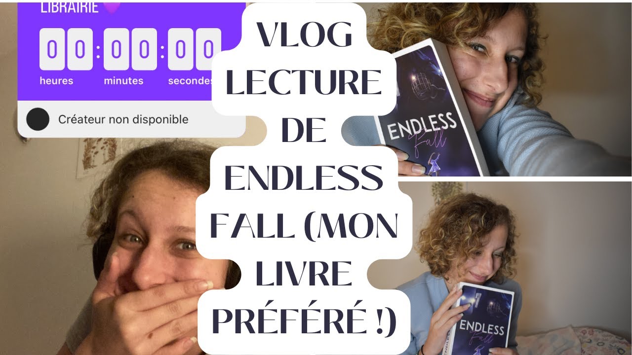 Vlog lecture de Endless Fall (mon livre préféré !) 