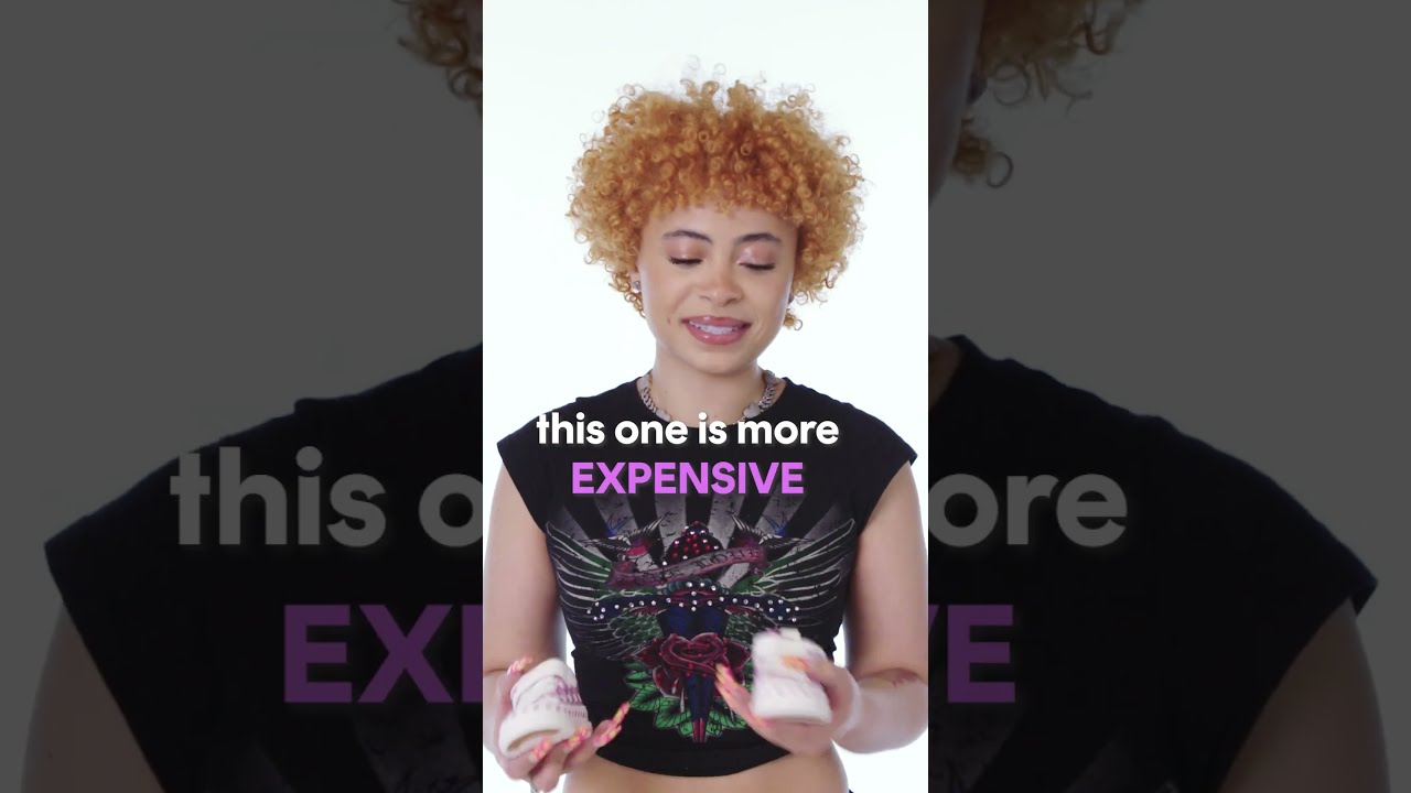 Ice Spice Tries To Spot The CHEAP Baby Shoes 