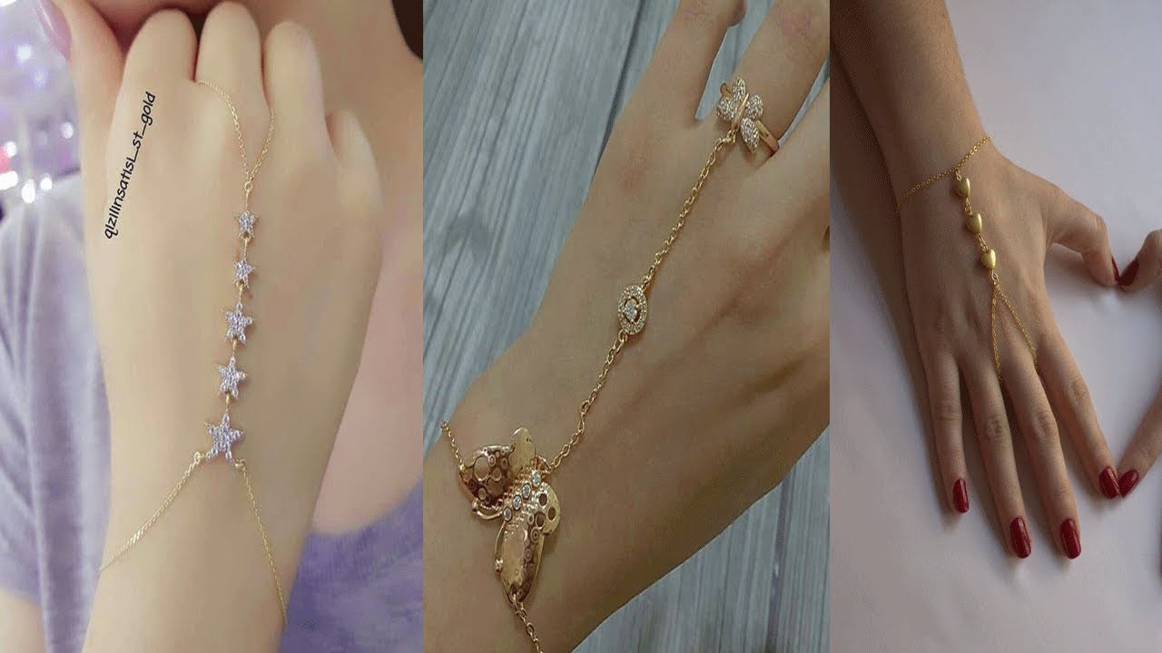 Boho Finger Ring Bracelet With Cubic Zirconias For Divas | Vixen Online  Store