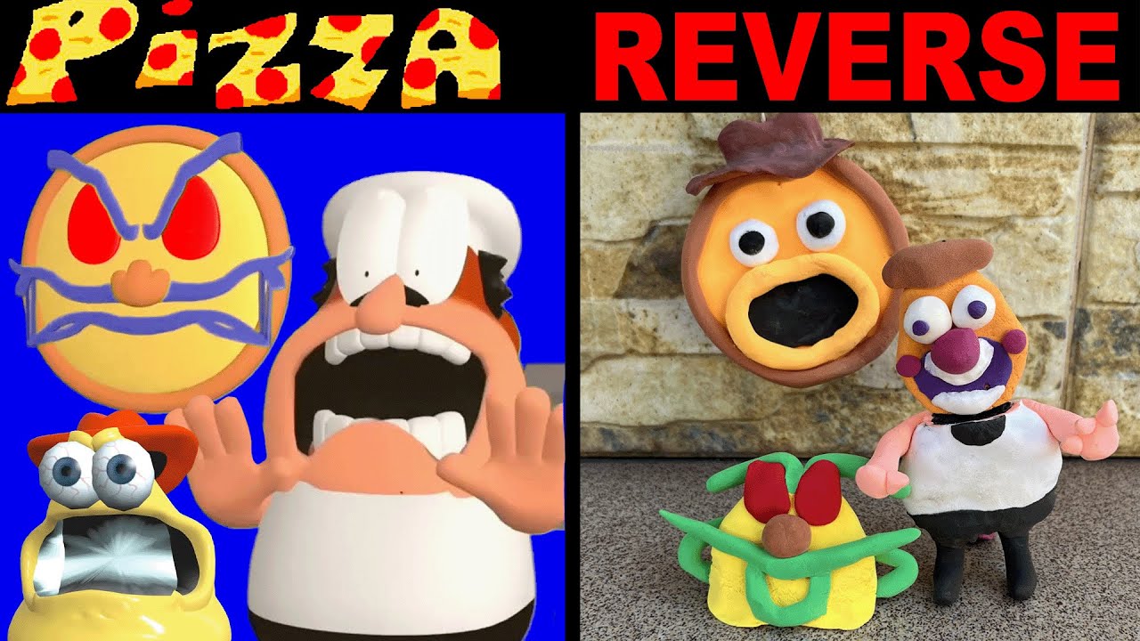 Pizza Tower Screaming Meme But They Reverse Real Life Part2 - YouTube