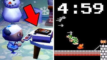 Speedrunning Super Mario Bros. INSIDE Animal Crossing?!