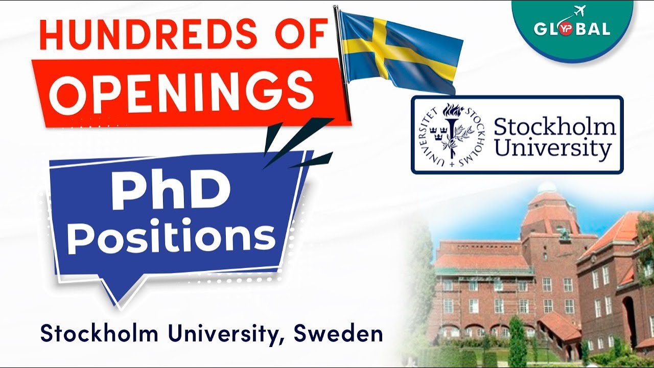 stockholm university phd positions