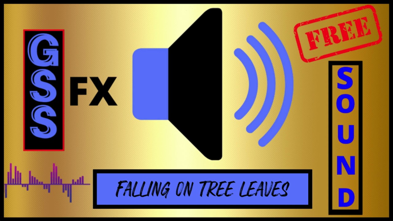 falling on tree leaves -  Sound Effect HD (No Copyright Sound)