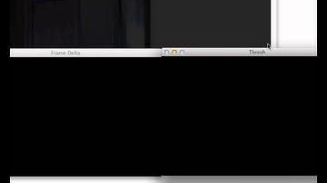 Basic motion and tracking detection using Python and OpenCV (Part 1)