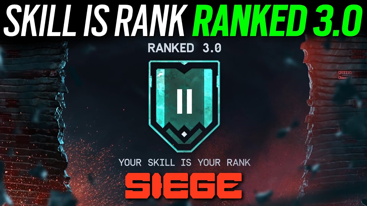 Ranked 3.0 - Skill is Rank! - Year 11 - 6News - Rainbow Six Siege - YouTube