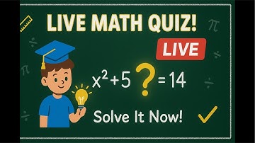 Live Math Quiz Show: Can You Beat the Clock?