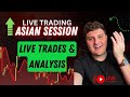 🔴 Asian Session Forex Live | Market Structure Setups (Portrait)