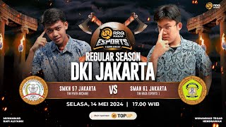 SMKN 57 JAKARTA vs SMAN 61 JAKARTA [RRQ MABAR ESPORT DKI JAKARTA CHAMP]