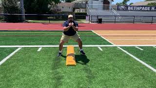 Offensive Line - "Drive Block Progression" - Every day board drill