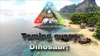 Day 1 of taming every creature in Ark | Giga #viral #video #fyp #arksurvivalevolved 