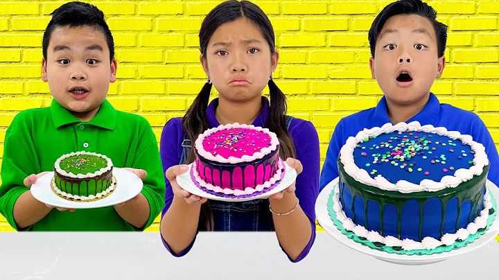 Kid Bakers Unleashed: Fun Cake Decorating Adventures with Alex Emma and Lyndon - DayDayNews