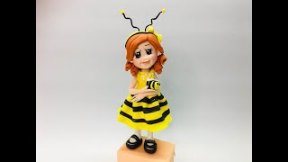 обзор фигурки Девочка в костюме пчёлка обзор фигурки Девочка в костюме пчёлка