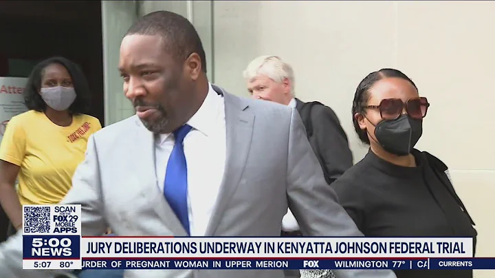 Jury deliberates in corruption trial of Philly Councilman Kenyatta Johnson, his wife and 2 others