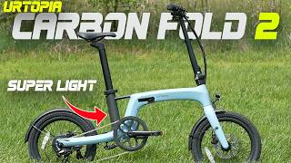 Super Light Full-Carbon Folding E-Bike / Urtopia Carbon Fold 2