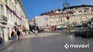 Lisbon, Portugal (Rossio small clip)