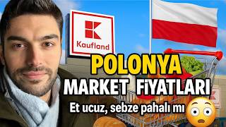 Polonyada 1 Haftalık Alışveriş Kaça Patladi? Fiyatlar Şok Etti