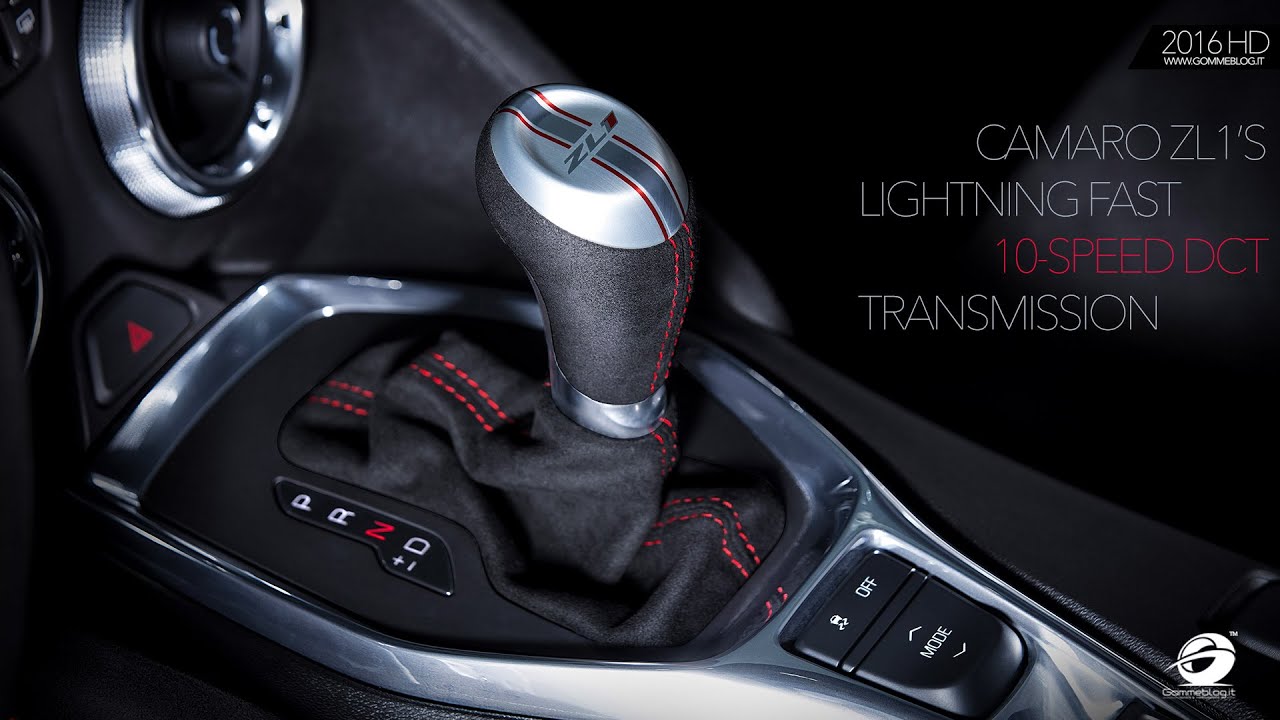 Camaro zl1 s lightning fast 10 speed dct transmission youtube