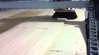 Shopsabre Model 7214 CNC Router, 5HP Spindle, 5 Station Tool Changer, Rotary 4th Axis, 7.5HP Vacuum,