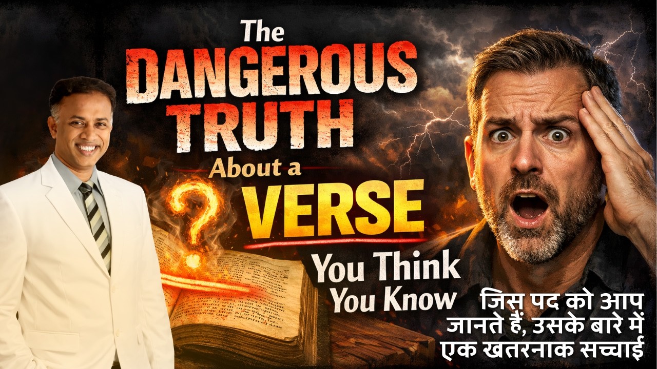 The Dangerous Truth About a Verse You Think You Know | जिस पद को आप जानते हैं, उसकी एक खतरनाक सच्चाई